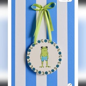 Urban Outfitters - Party Animals Ceramic Hanging Wall Tile - New In Box